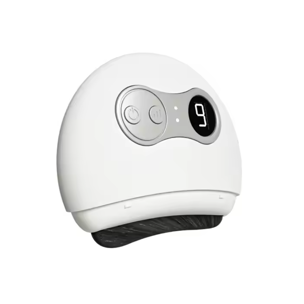 Portable Mini Wireless Electric Gua Sha Board Rechargeable Facial Beauty Massager Massage Hammer for Body Back Heat Function