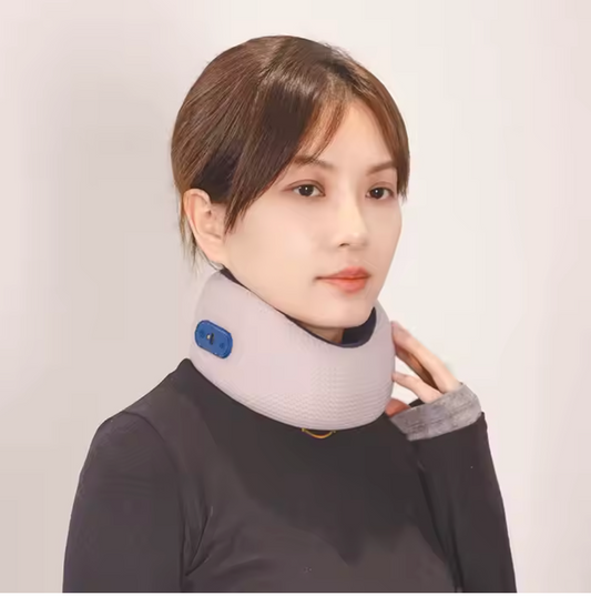 [MyPhysioHome] U-Shaped Heating Vibrating Neck Massage Pillow